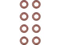 Kit de joints de queue de soupape, lot de 8. Porsche 944 TURBO / TURBO S - 95110419501, 70-27411-00, 702741100 - 12-27411-01
